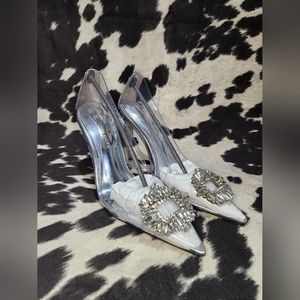 Good American Cinder-F**king-Rella Pump